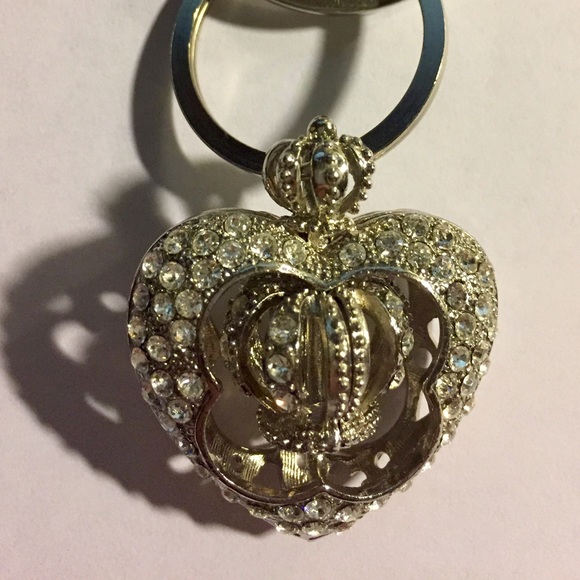 ❤️Bundle of 2 Heart Crown crystal & pastry key - Picture 2 of 5